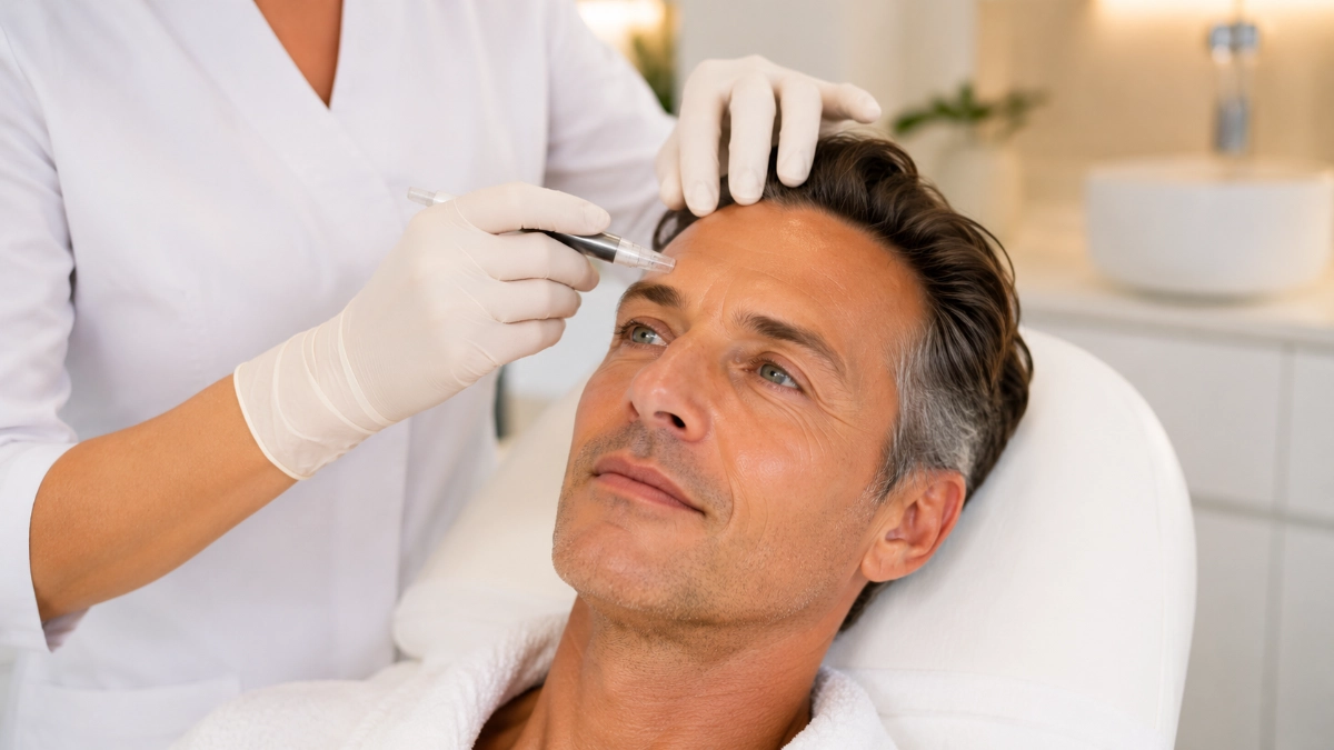 Medicina estética para hombres en Málaga — Dr. Luis Fidel Herrera Vila