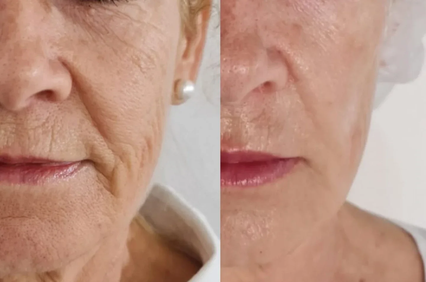 Resultado rejuvenecimiento facial antes después Málaga — Dr. Luis Fidel Herrera Vila